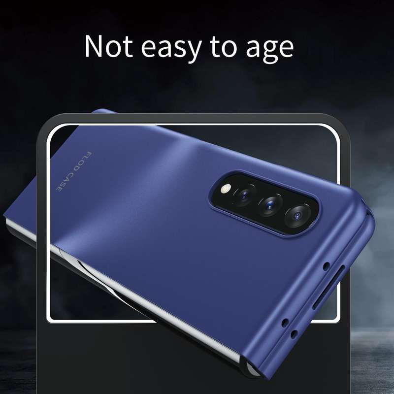 For Samsung Galaxy Z Fold4 5G Skin Feel Shockproof PC Fold Protective Phone Case(Green)