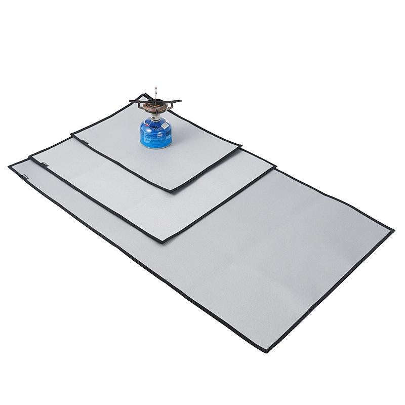 CLS Outdoor Camping Fireproof Cloth Picnic Barbecue Heat Insulation Mat Flame Retardant Fiberglas...