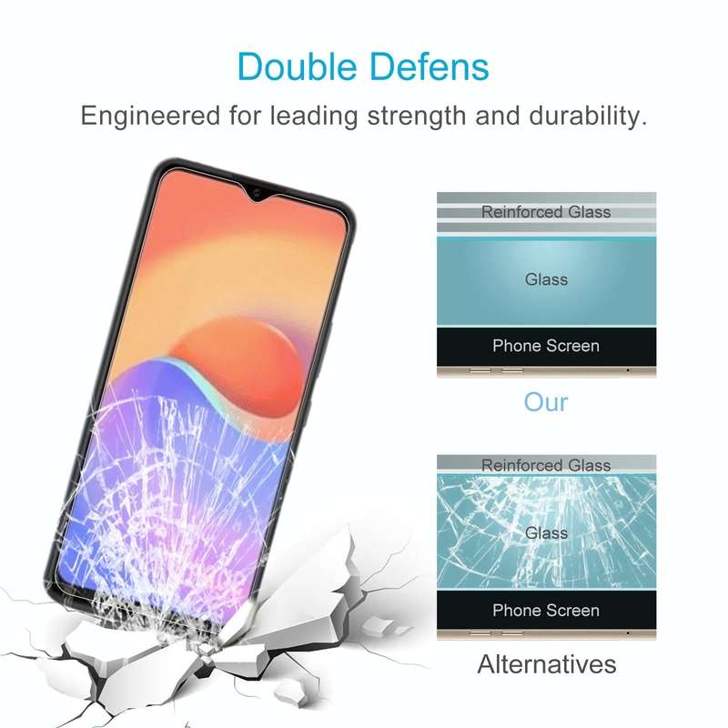 For ZTE Blade A52 Lite 50pcs 0.26mm 9H 2.5D Tempered Glass Film