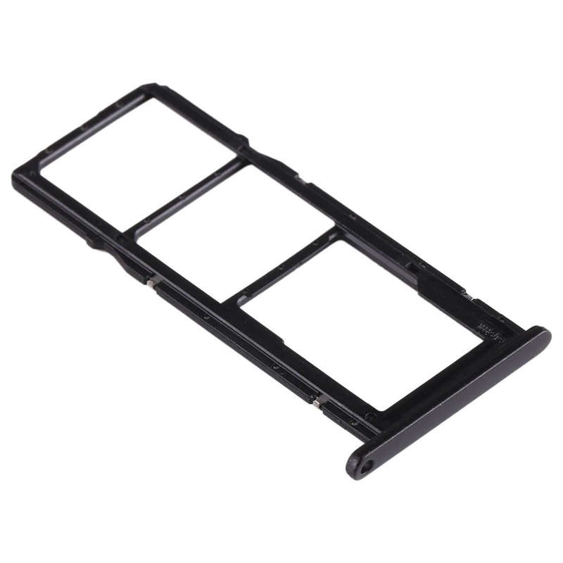 SIM Card Tray + SIM Card Tray + Micro SD Card Tray for Huawei Enjoy 10e / Honor Play 9A (Black)