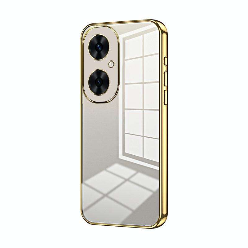 For Huawei Maimang 20 / nova 11i Transparent Plating Fine Hole Phone Case(Gold)