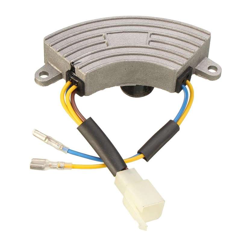 3500 Watt Generator AVR Automatic Voltage Regulator Rectifier AVR 250V 220uF Aluminum Base cover ...