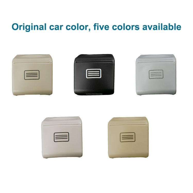 Car Sunroof Switch Button Dome Light Button for Mercedes-Benz W204 / X204 2008-2015(Grey White)