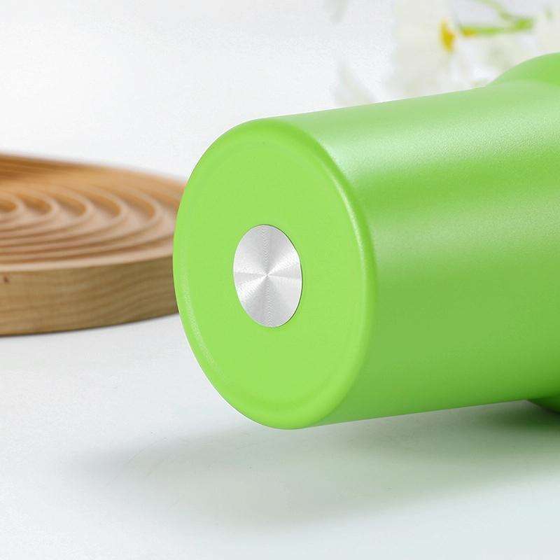 40oz Car Cup Double-Layer Vacuum Cup With Straw Handle Stainless Steel Thermos Cup(Gen1 White)