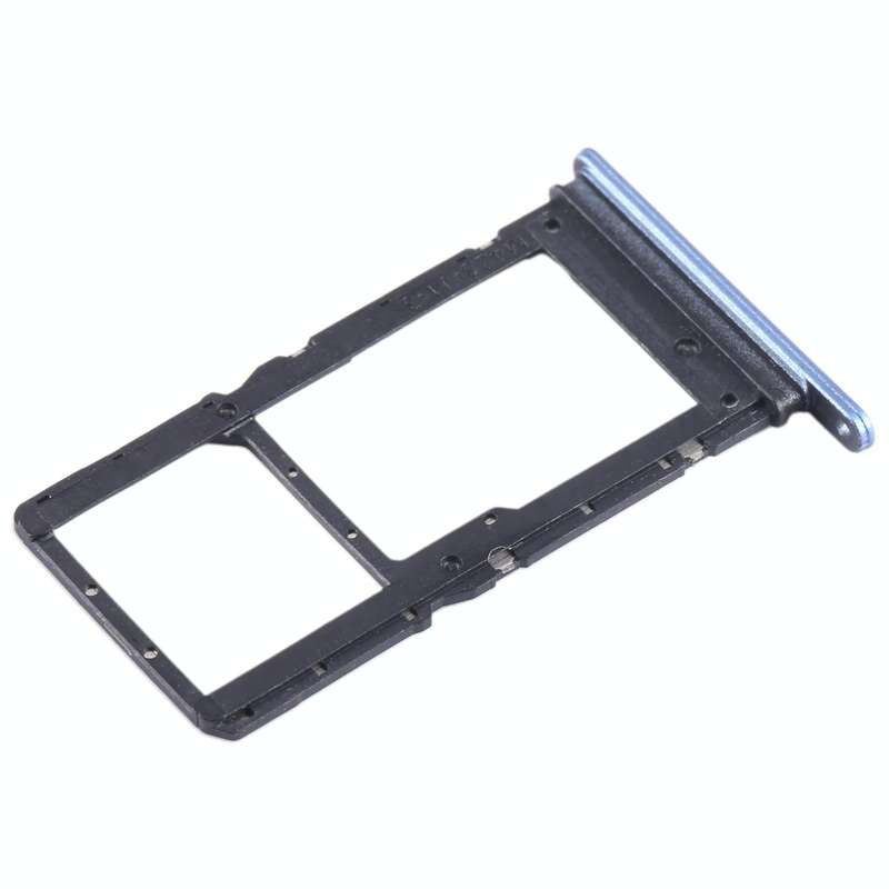 For Honor X6 SIM + SIM / Micro SD Card Tray (Blue)