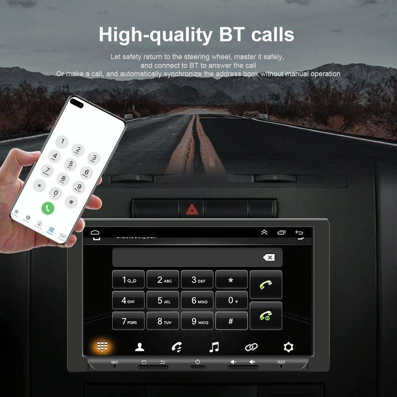 7 inch Carplay GPS Navigation Reverse Integrated Machine, Style: Standard(2+32G)