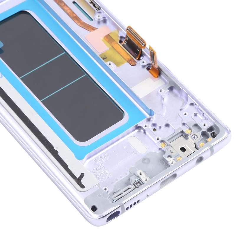 OLED LCD Screen for Samsung Galaxy Note 8 SM-N950 Digitizer Full Assembly with Frame (Purple)