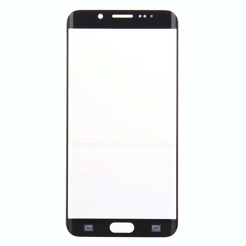 For Galaxy S6 Edge+ / G928  Front Screen Outer Glass Lens (Gold)