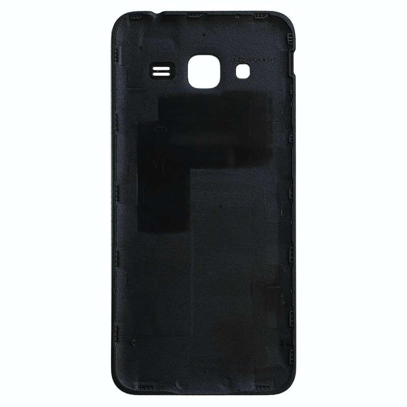 For Galaxy J3 (2016) / J320FN / J320F / J320G / J320M / J320A / J320V / J320P Back Cover (Black)