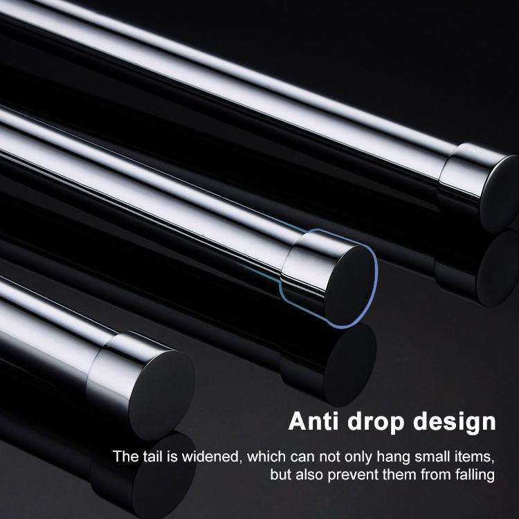 Stainless Steel Towel Bar Rotating Towel Rack Bathroom Kitchen Wall-mounted Towel Polished Rack H...