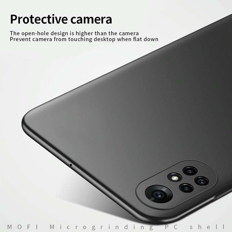 For Huawei Nova 8 MOFI Frosted PC Ultra-thin Hard Case(Blue)