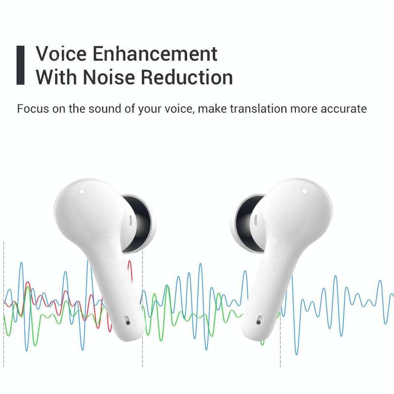 M6 Multi-country Mutual Translation Smart Bluetooth Translation Earphone Supports 127 Languages (...