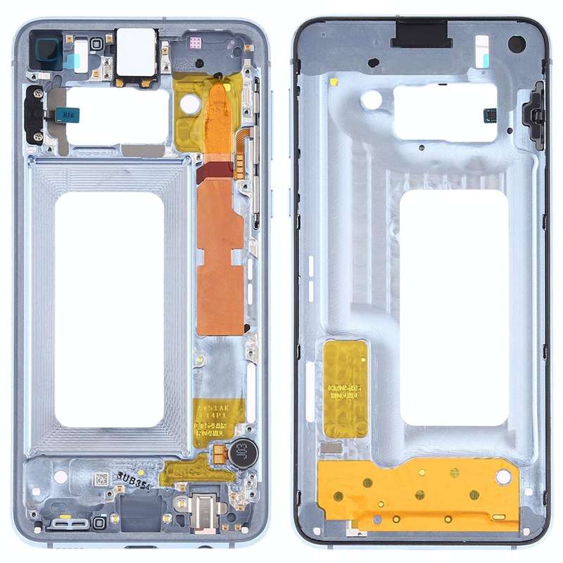 For Samsung Galaxy S10e SM-G970F/DS, SM-G970U, SM-G970W  Middle Frame Bezel Plate with Side Keys ...