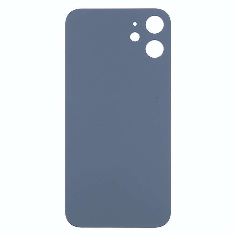 Easy Replacement Big Camera Hole Back Battery Cover for iPhone 12(Blue)