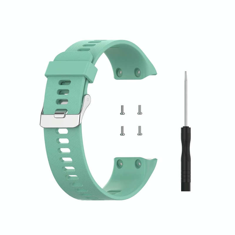 For Garmin ForeAthlete 35J / Forerunner 35J Silicone Watch Band(Mint Green)