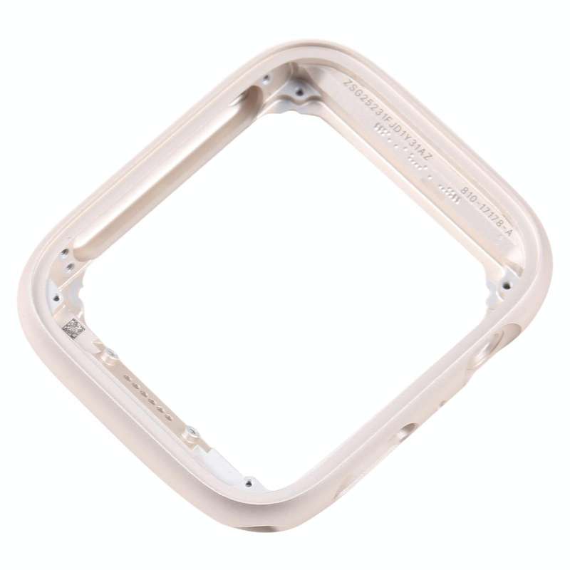 For Apple Watch Series SE 2022 40mm Stainless Steel Middle Frame Bezel Plate (Gold)