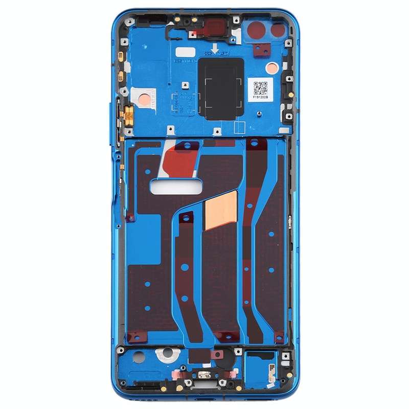 Original Middle Frame Bezel Plate for Huawei Honor V30(Blue)
