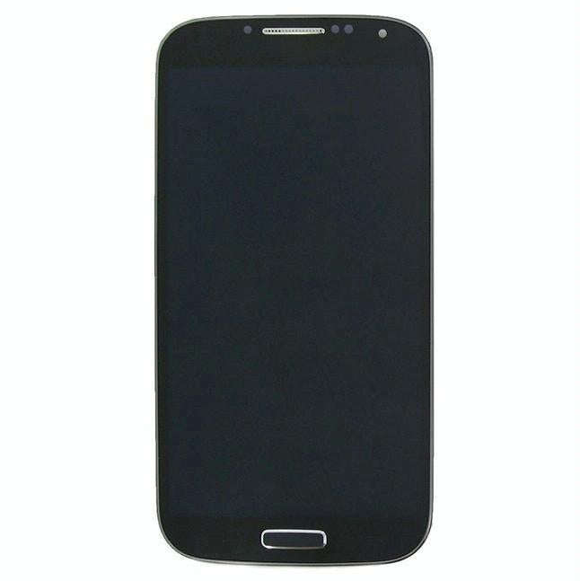 Original LCD Display + Touch Panel with Frame for Galaxy S4 / i9505(Black)