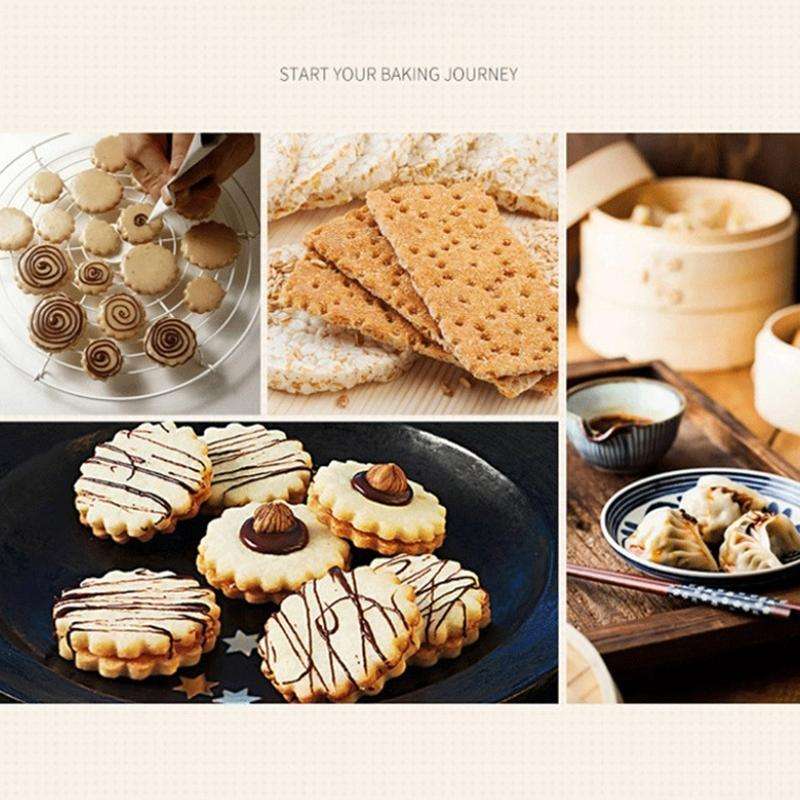 Zinc Alloy Biscuit Mold Cake Mould Baking Kitchen Tools, Style:Short Handle Wheel