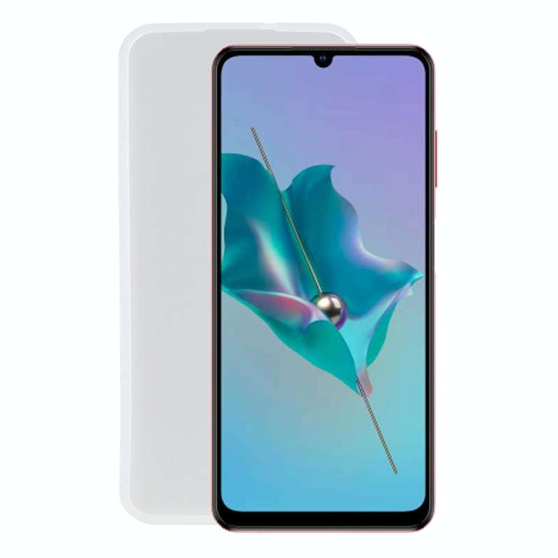 For ZTE Blade V40 Vita TPU Phone Case(Transparent White)