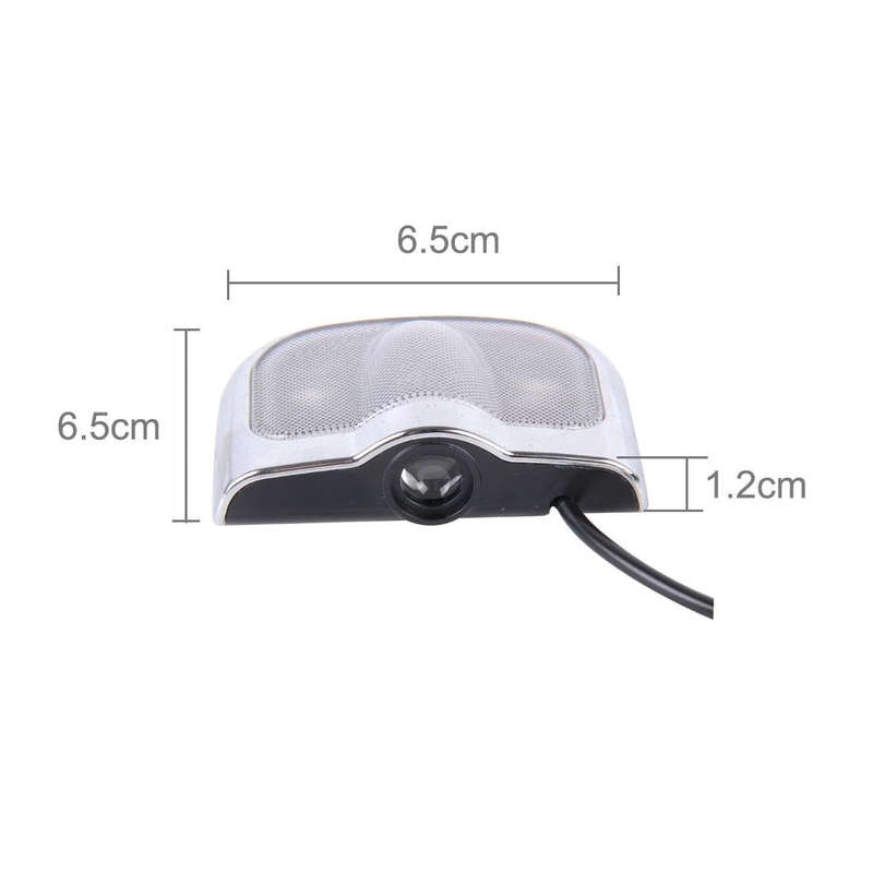 2 PCS LED Car Door Welcome Logo Car Brand Shadow Light Laser Projector Lamp for PEUGEOT(Silver)