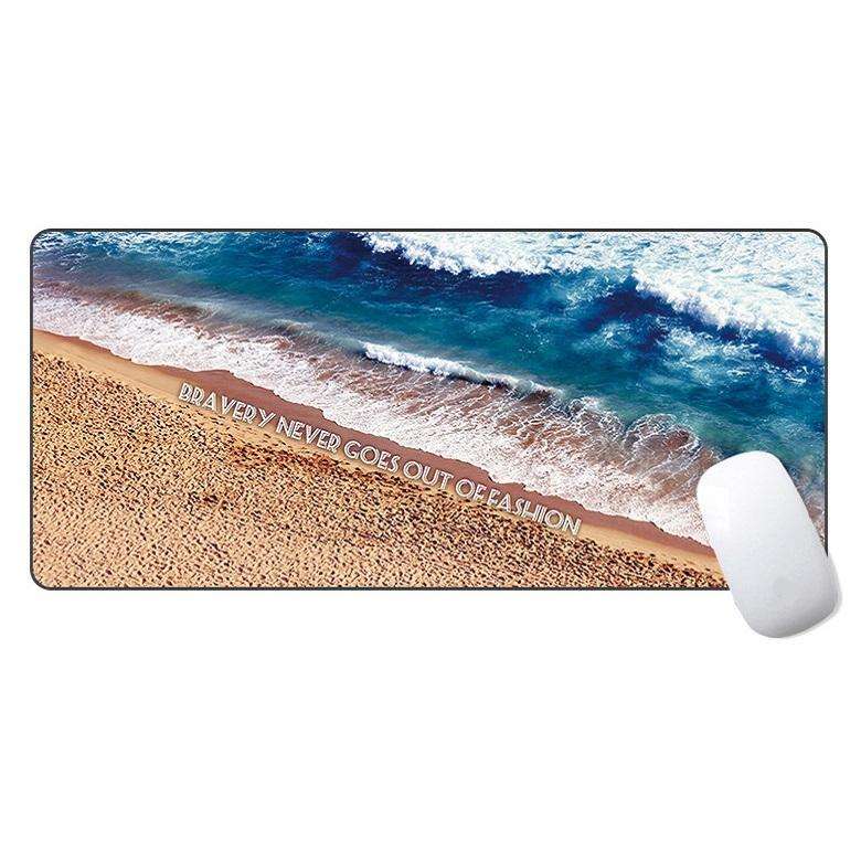 300x700x4mm AM-DM01 Rubber Protect The Wrist Anti-Slip Office Study Mouse Pad(26)