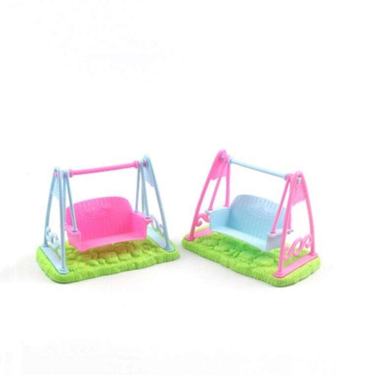 3 PCS Swing Doll Children Simulation Swing Toy Doll Accessories Bracket Simulation Swing(Random C...