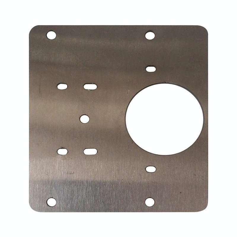 304 Stainless Steel Hinge Hydraulic Damping Mute Thickening Buffer Hinge (Set)