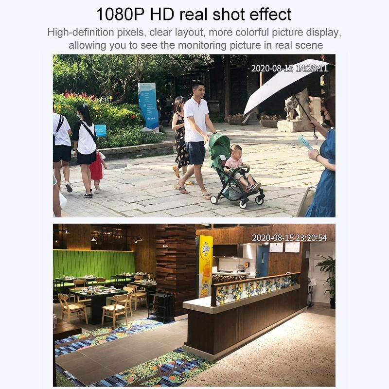 AL-63 2.0 Million Pixels 1080P HD WiFi IP Camera, Support Night Vision & Motion Detection & Two-w...