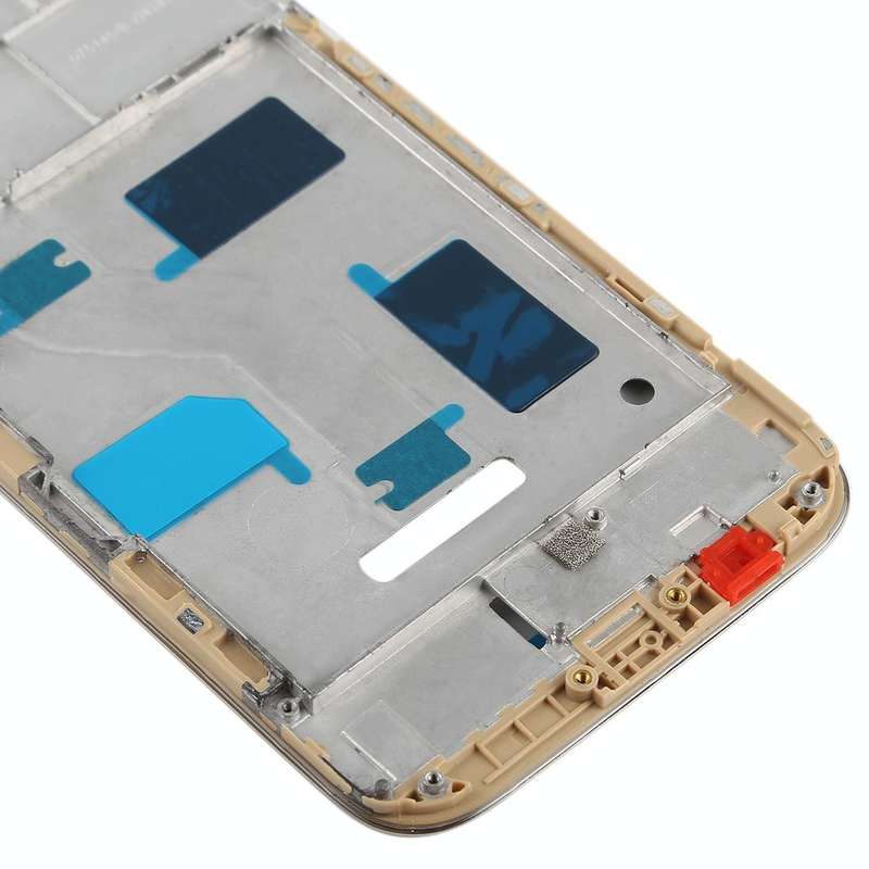 Front Housing LCD Frame Bezel Plate for Huawei G7 Plus(Gold)