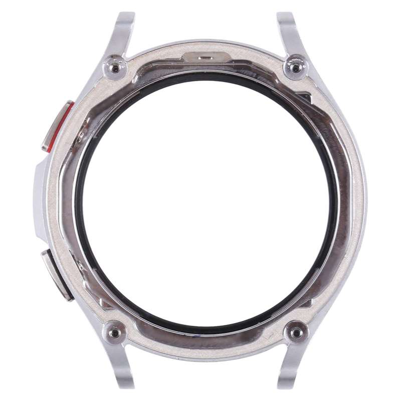 Original LCD Screen Frame Bezel Plate For Samsung Galaxy Watch4 Classic 46mm SM-R890 R895(Silver)