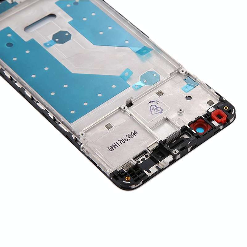 For Huawei Enjoy 7 Plus / Y7 Prime Front Housing LCD Frame Bezel Plate(Black)
