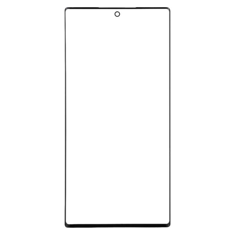 For Galaxy Note 10 Front Screen Outer Glass Lens (Black)