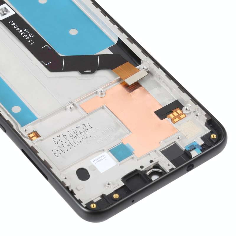 Original LCD Screen For Nokia 7.2 / 6.2 Digitizer Full Assembly with Frame(Black)