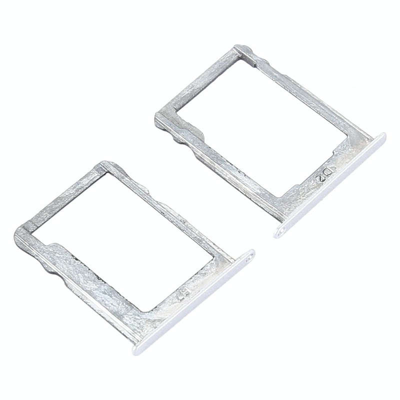 SIM Card Tray + SIM Card Tray / Micro SD Card for Huawei Enjoy 5s (Silver)