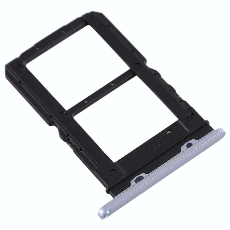 For Realme X2 Pro SIM Card Tray + SIM Card Tray (Silver)