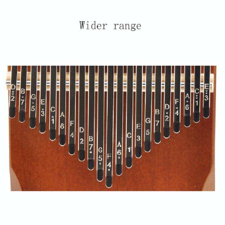 21-Tone Thumb Piano Kalimba Portable Musical Instrument(Vintage)