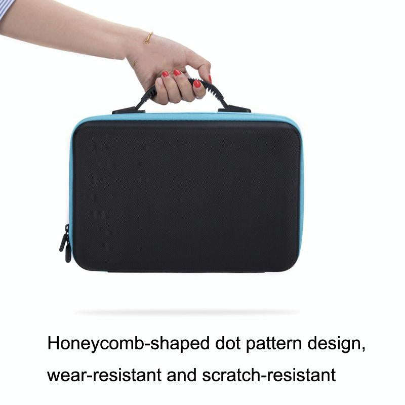 Multifunctional Portable Diamond Painting Tool Set Storage Bag, Style: 120 Grid (Rose Red)
