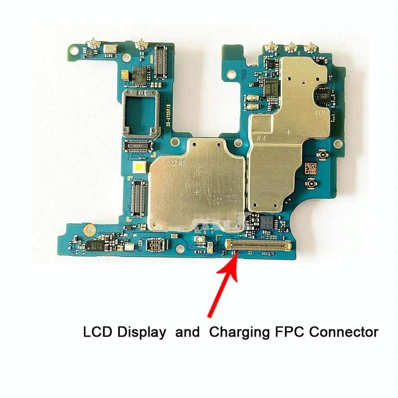 For Samsung Galaxy A72 4G SM-A725 10pcs Charging FPC Connector On Motherboard