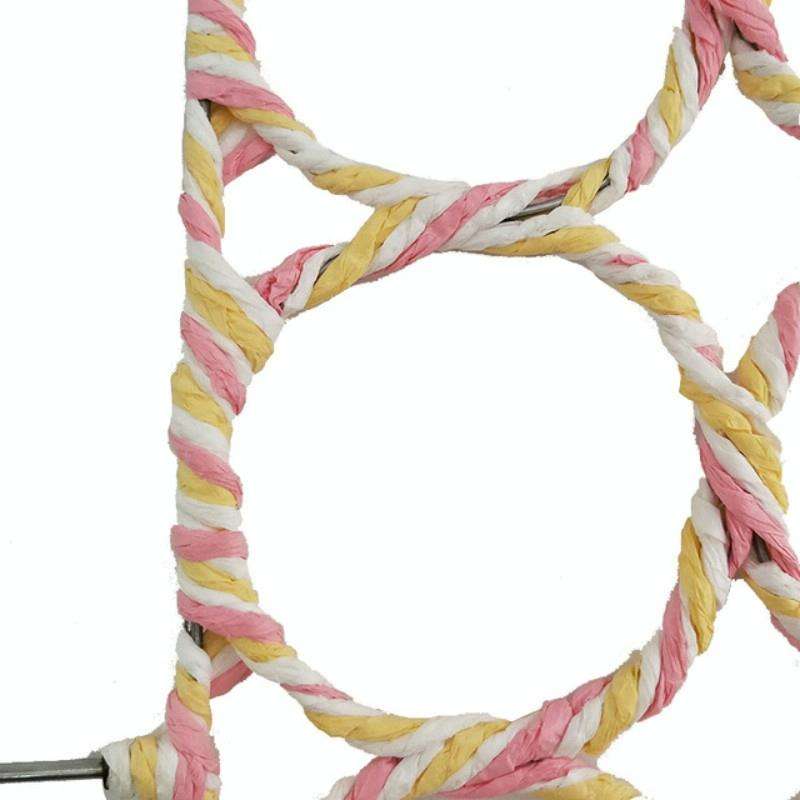 Multi-functional Foldable 28-ring Scarf Stand Random Color Delivery(Colorful)