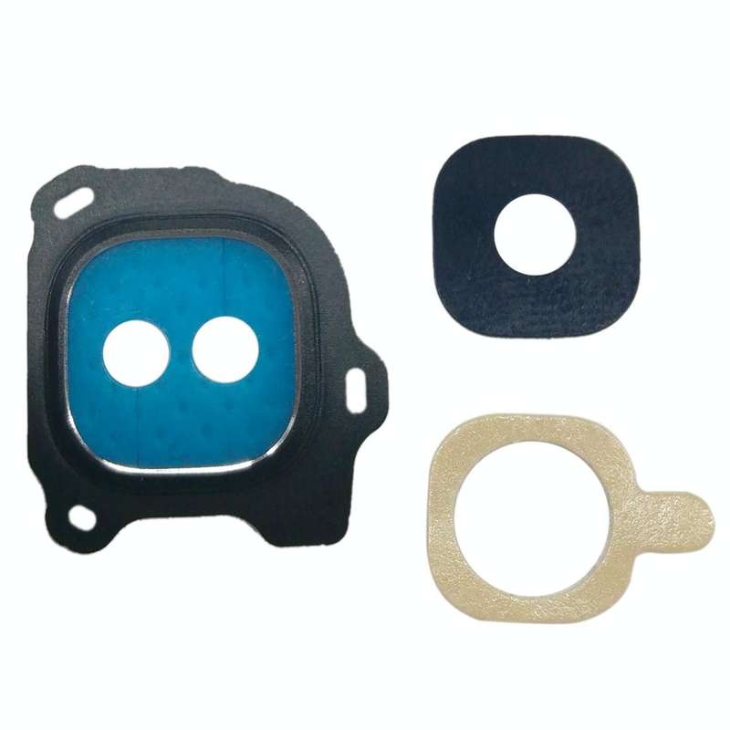 For Galaxy J6 (2018) 10pcs Camera Lens Cover (Black)