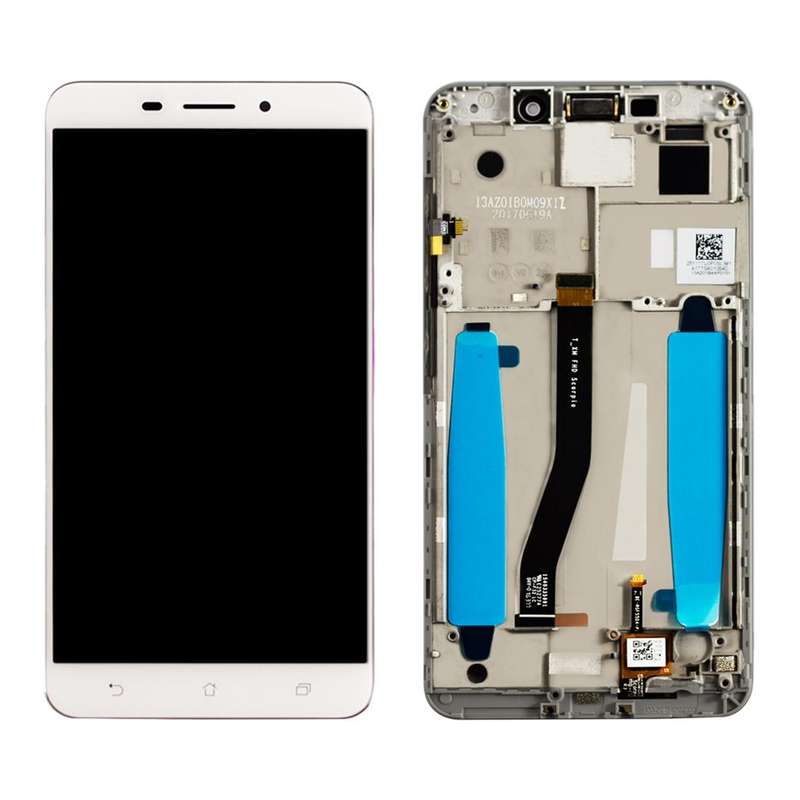OEM LCD Screen for Asus ZenFone 3 Laser ZC551KL Z01BDC Digitizer Full Assembly with FrameWhite)