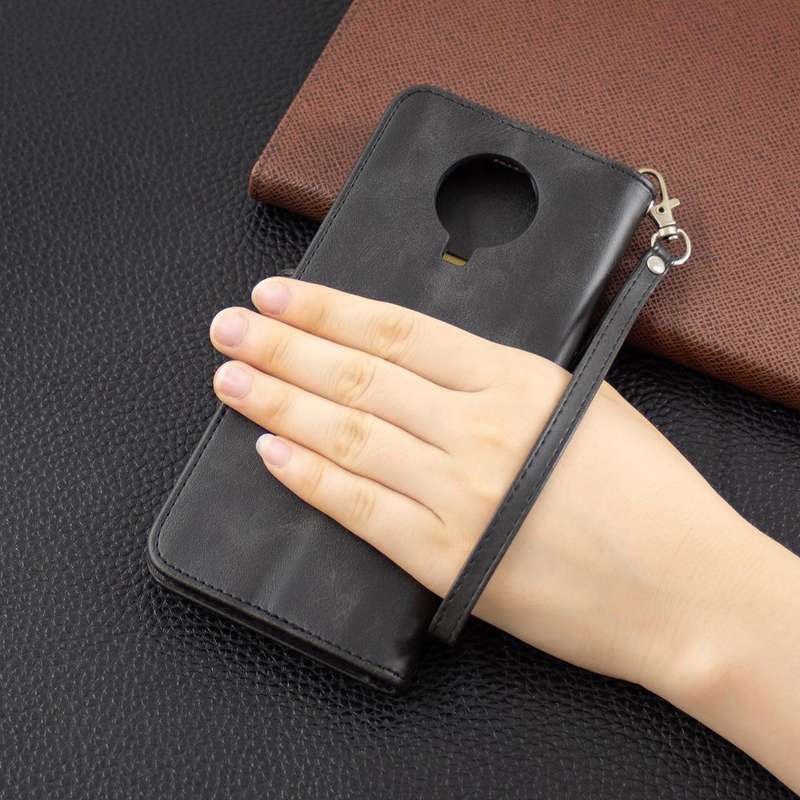 For Nokia G20 / G10 Retro Lambskin Texture Pure Color Horizontal Flip PU Leather Case with Holder...
