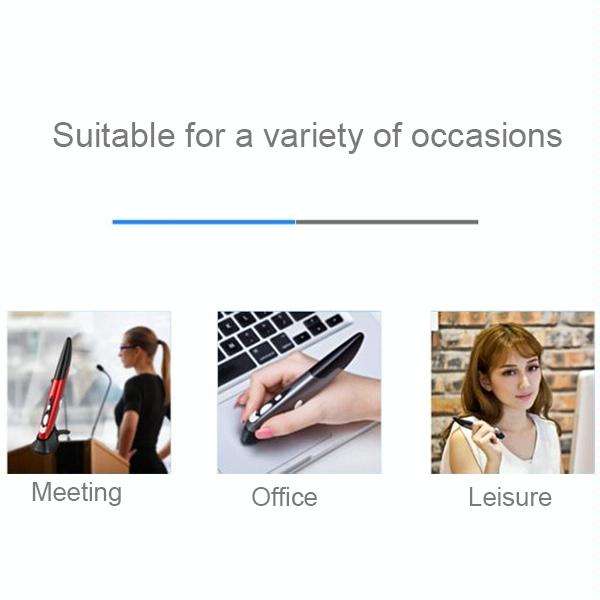 PR-03 2.4G USB Receiver Adjustable 1600 DPI Wireless Optical Pen Mouse for Computer PC Laptop Dra...