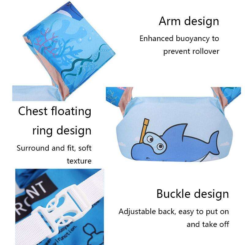 Children Swimming Foam Arm Ring Baby Swimming Equipment Floating Ring Water Sleeve Buoyancy Vest(...
