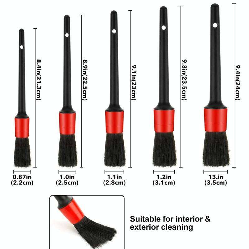 15 PCS / Set Car Cleaning Brush Wax Sponge Car Wash Tool Brush