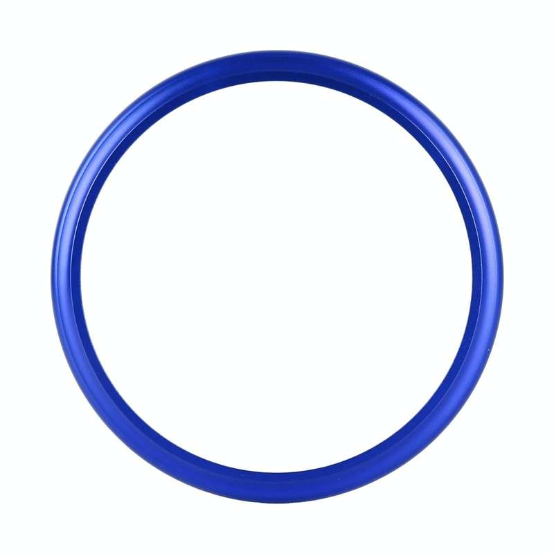 2 PCS Car Air Conditioner Air Outlet Decorative Ring for Subaru BRZ Outback / Toyota 86(Blue)
