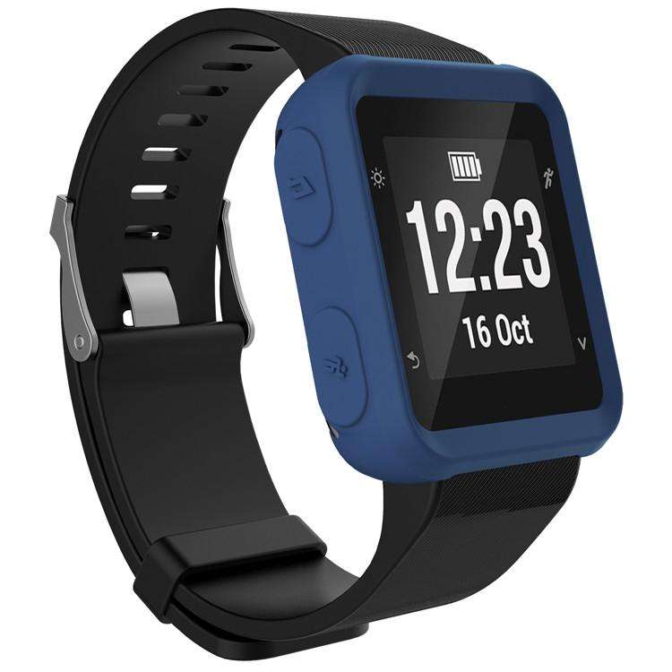 For Garmin Forerunner 35 Silicone Protective Case(Navy Blue)