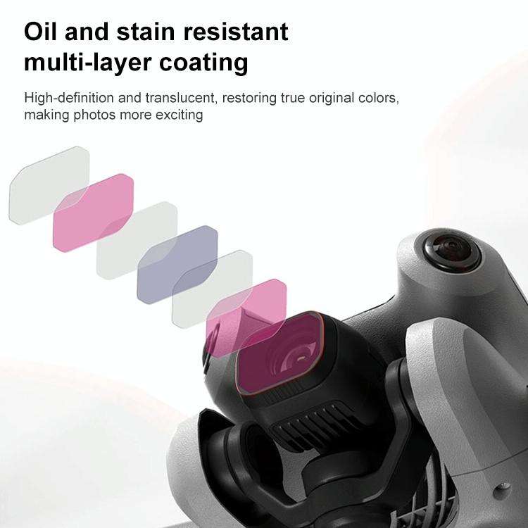 For DJI Mini 4 Pro STARTRC Drone Lens Filter, Lens:Adjustable UV
