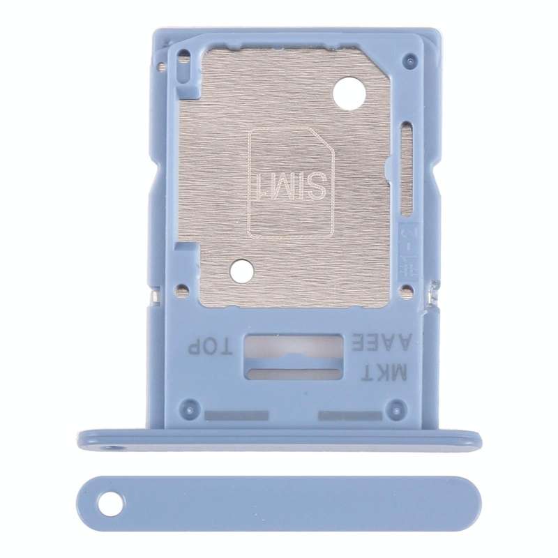 For Samsung Galaxy A15 4G SM-A155F Original SIM Card Tray + SIM / Micro SD Card Tray (Blue)